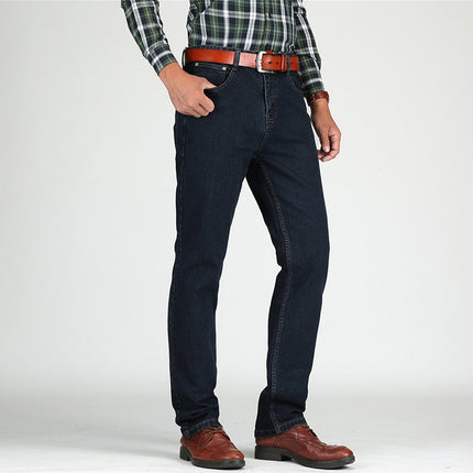 Men's High Waisted Thick Classic Jeans - Wnkrs