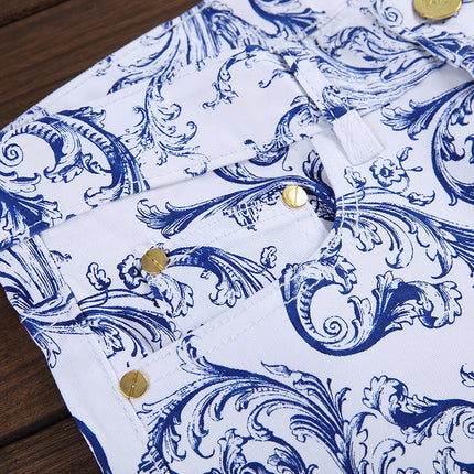 Boho Patterned Men's Jeans - Wnkrs