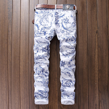 Boho Patterned Men's Jeans - Wnkrs