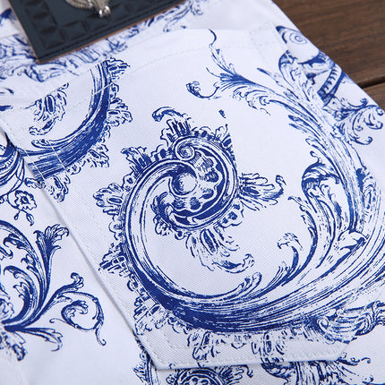 Boho Patterned Men's Jeans - Wnkrs