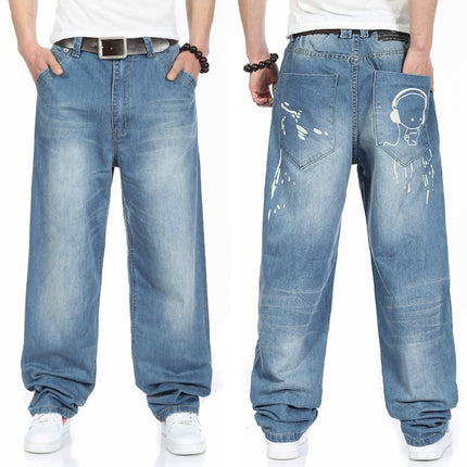 Men's Hip Hop Loose Jeans - Wnkrs