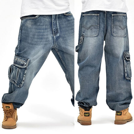 Men's Hip Hop Loose Jeans - Wnkrs