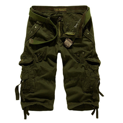 Men's Calf Length Casual Cargo Shorts - Wnkrs