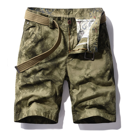 Men's Hip-Hop Style Washed Vintage Shorts - Wnkrs