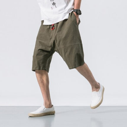 Men's Breathable Calf Length Elastic Waist Shorts - Wnkrs