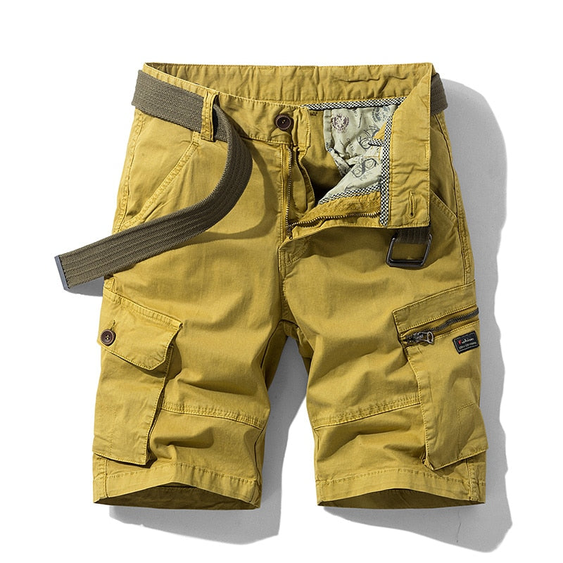Men's Casual Loose Fit Cotton Shorts