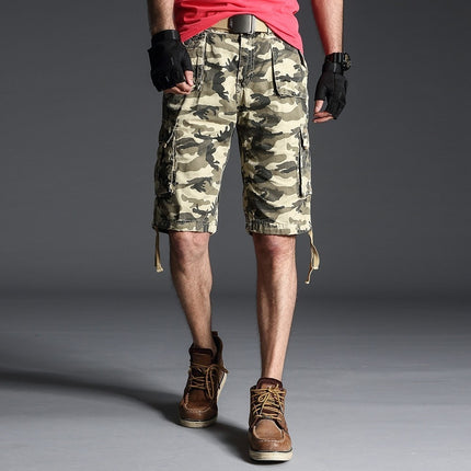 Men's Camouflage Casual Cotton Cargo Shorts - Wnkrs