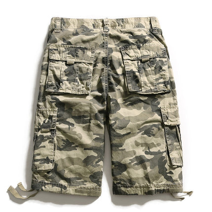Men's Camouflage Casual Cotton Cargo Shorts - Wnkrs
