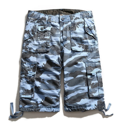 Men's Camouflage Casual Cotton Cargo Shorts - Wnkrs