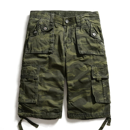 Men's Camouflage Casual Cotton Cargo Shorts - Wnkrs