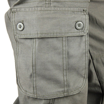 Men's Casual Cotton Cargo Pants - Wnkrs