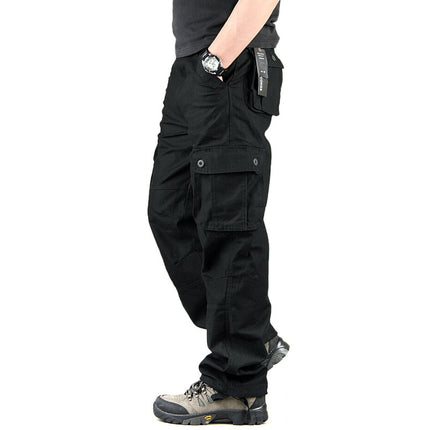 Men's Casual Cotton Cargo Pants - Wnkrs
