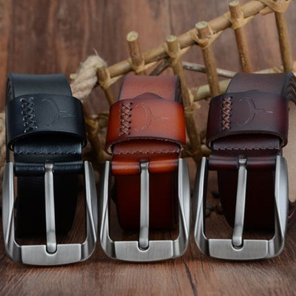 Vintage Cow Leather Men Belts - Wnkrs