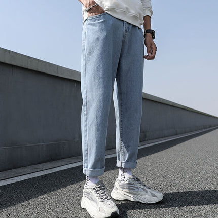 Men's Loose Simple Jeans - Wnkrs