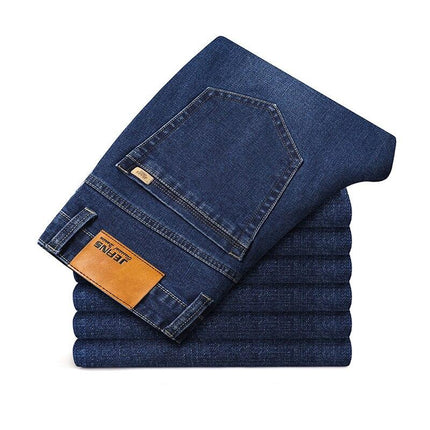 Men's Blue Straight Jeans - Wnkrs