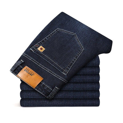 Men's Blue Straight Jeans - Wnkrs
