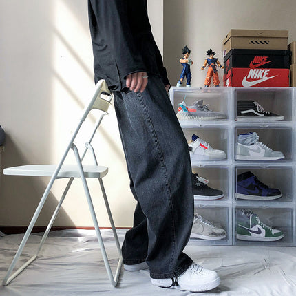 Men's Loose Straight Pants - Wnkrs