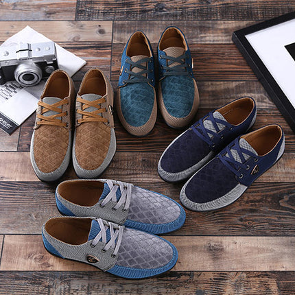 Men's Casual Style Canvas Shoes - Wnkrs