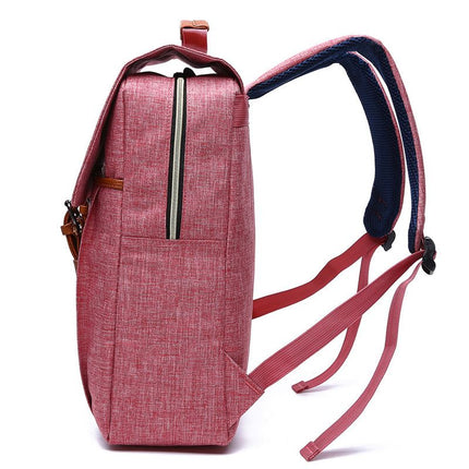 Preppy Style Casual Canvas Backpack - Wnkrs