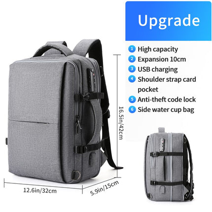 Double Compartment Laptop Backpack - Wnkrs