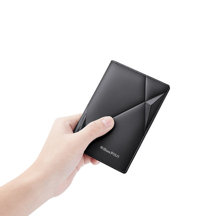 Men's Slim Compact Leather Wallet - Wnkrs