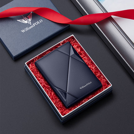 Men's Slim Compact Leather Wallet - Wnkrs