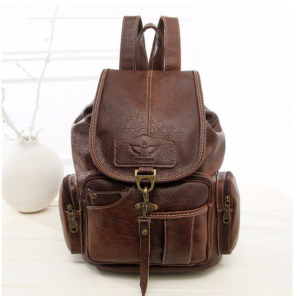 Vintage Leather Backpack - Wnkrs