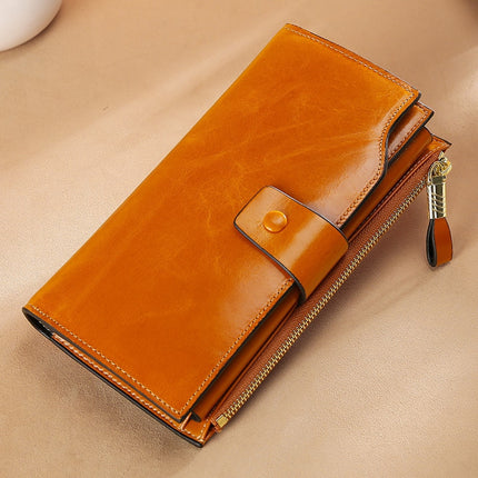 Women's Anti-RFID Leather Wallet - Wnkrs