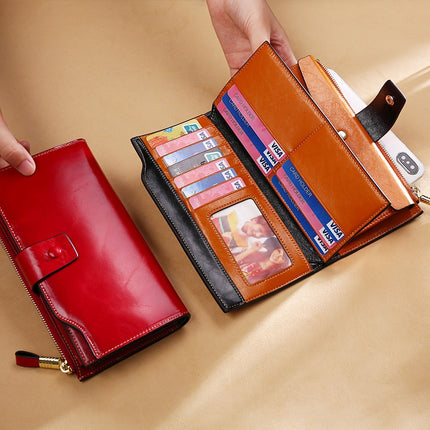 Women's Anti-RFID Leather Wallet - Wnkrs