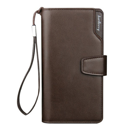 Men's Leather Zipper Wallet - Wnkrs
