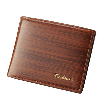 Men's Vintage Short Leather Wallet - Wnkrs
