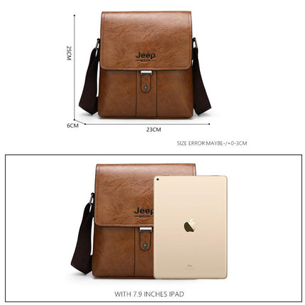 Men's Business Messenger Bag with Wallet - Wnkrs