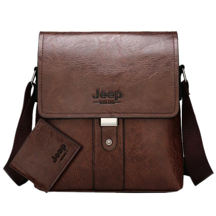 Men's Business Messenger Bag with Wallet - Wnkrs