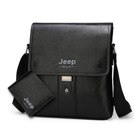 Men's Business Messenger Bag with Wallet - Wnkrs