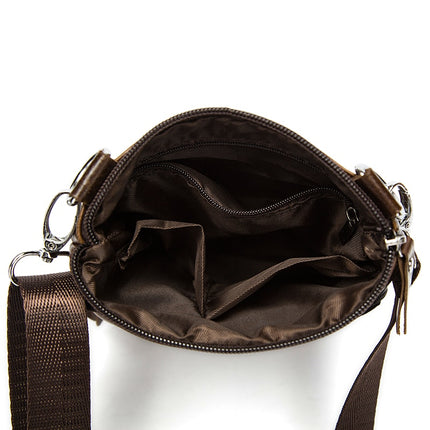 Men's Leather Messenger Bag - Wnkrs