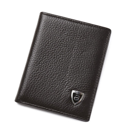 Men's Slim Mini Genuine Leather Wallet - Wnkrs