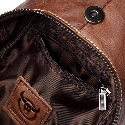 Genuine Leather Crossbody Bag - Wnkrs