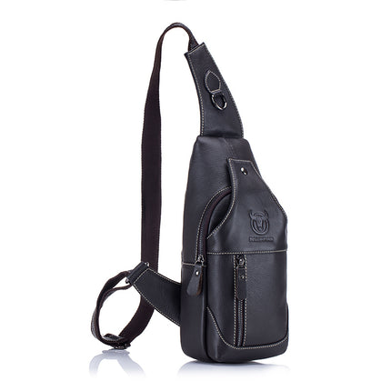 Genuine Leather Crossbody Bag - Wnkrs