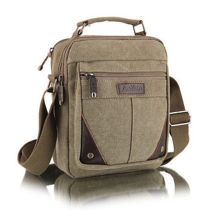 Men's Travel  Canvas Crossbody Bag - Wnkrs