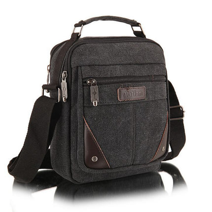 Men's Travel  Canvas Crossbody Bag - Wnkrs