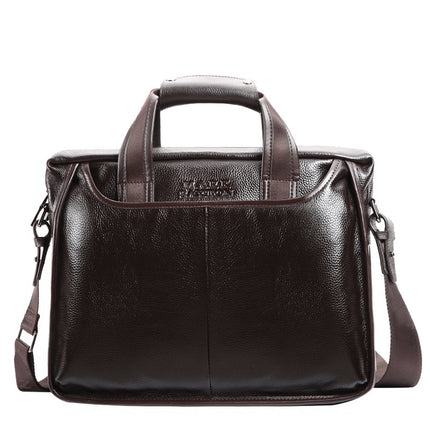 Business Styled Leather Handbag for Men - Wnkrs