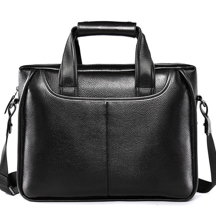Business Styled Leather Handbag for Men - Wnkrs