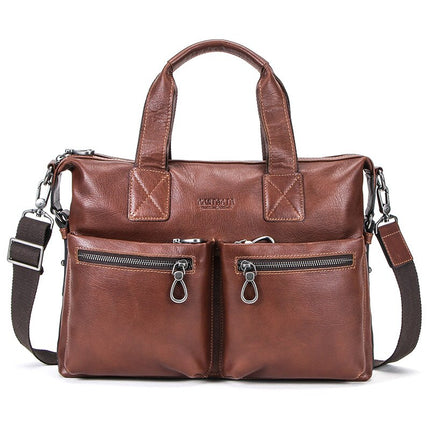 Men's Casual Shoulder Briefcase - Wnkrs