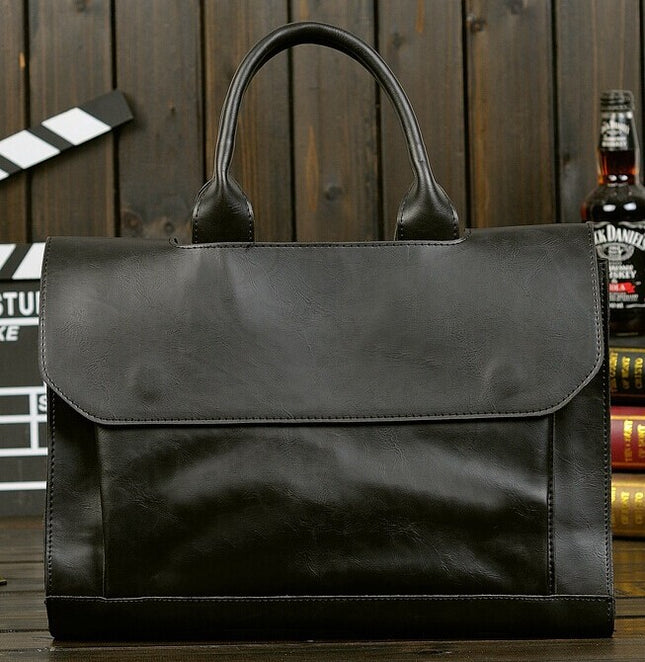 Men's Stylish Leather Briefcase - Wnkrs