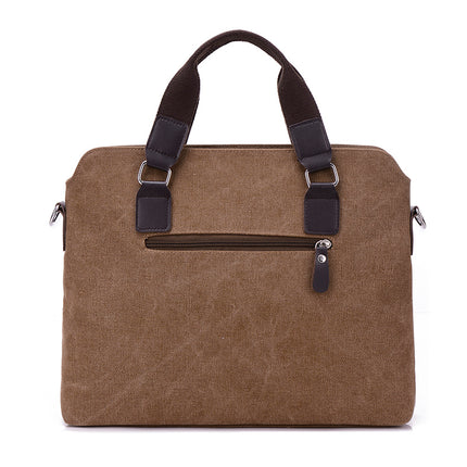 Men's Canvas Briefcase - Wnkrs