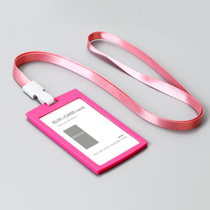 Multi-Color Strap Lanyard and Card Holder - Wnkrs