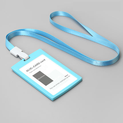 Multi-Color Strap Lanyard and Card Holder - Wnkrs