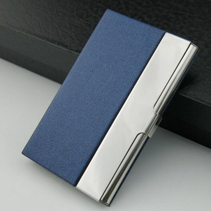 Men's Aluminum Leather Cardholder - Wnkrs