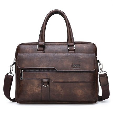 Men's Business Office Briefcase - Wnkrs