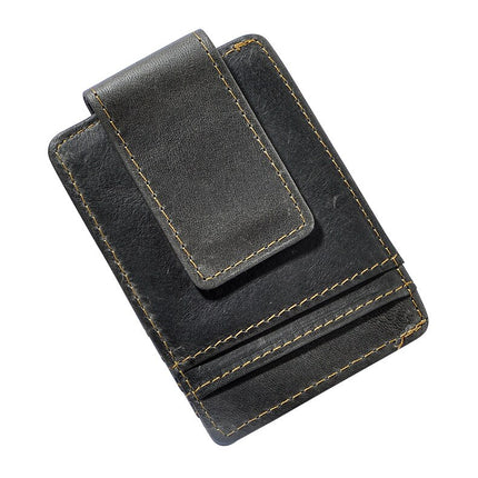 Leather Magnetic Money Clip - Wnkrs